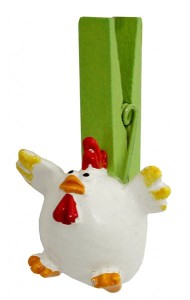 Прищепка декор. Петушок (42914) (штучно) 1прищ.