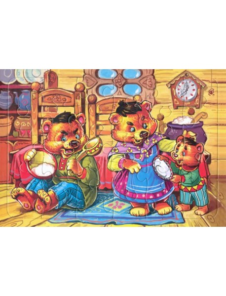 Пазл 30 эл. Три медведя