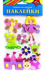 Наклейки из ЭВА Волшебство,ассортимент С3476-15