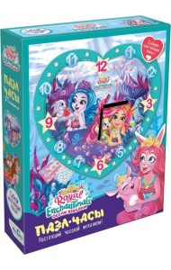 Энчантималс.Пазл-57 Часы-сердце С друзьями,07070