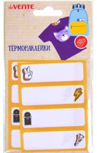 Набор термонаклеек на тканевой основе SKATE 8шт