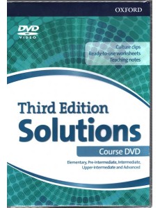 DVD. Solutions Elementary - Advanced, 3rd ed DVD. Solutions Elementary - Advanced, 3rd ed