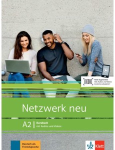 Netzwerk neu. A2. Kursbuch mit Audios und Videos