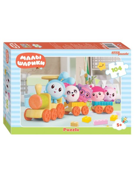 Пазл "Малышарики", 104 элемента