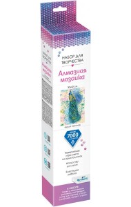 Алмазные узоры. Душа павлина. 40*30,07645