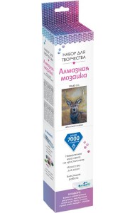 Алмазные узоры 30*40 Молодой олень,07282