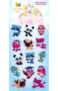 Наб. леденцовых наклеек 