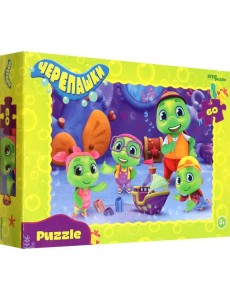 81243 Мозаика "puzzle" 60 "Черепашки" 81243 Мозаика "puzzle" 60 "Черепашки"