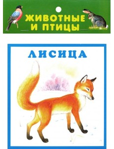 Животные и птицы. 20 карточек