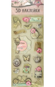 Наклейки 3D,11х29см,С3483-02