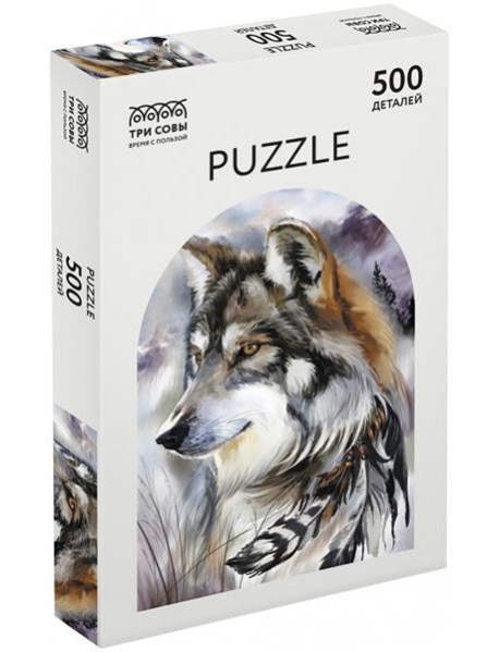 Пазл 500 эл.Северный волк ПК500_48359