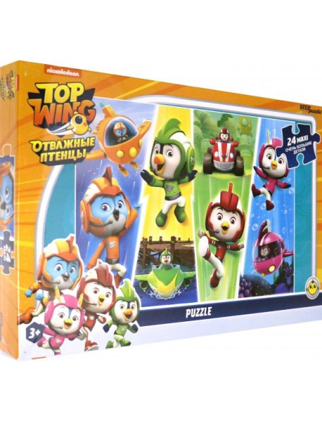 90071 Мозаика "puzzle" maxi 24 "Отважные птенцы"