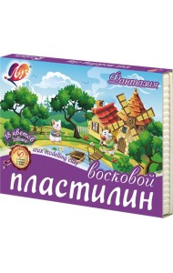 Пластилин воск. 18цв ФАНТАЗИЯ стек 25С 1524-08