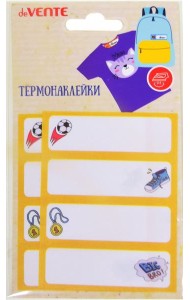 Набор термонаклеек на тканевой основе FOOTBALL 8шт