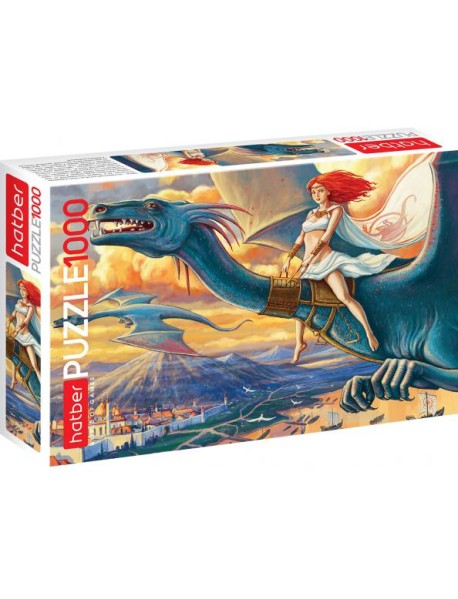 Hatber Puzzle-1000 Королева драконов,1000ПЗ2_26754