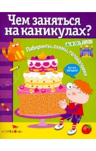 Чем заняться на каникулах? Лабиринты, схемы, головоломки. Вып.4