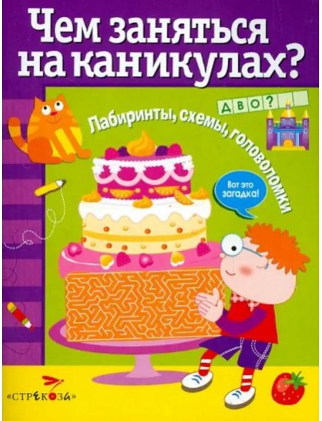 Чем заняться на каникулах? Лабиринты, схемы, головоломки. Вып.4