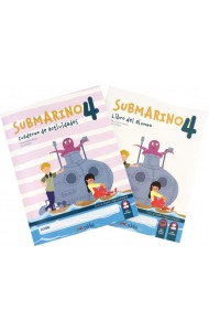 Submarino 4.Pack libro del alumno+cuaderno de acti