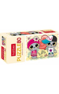 Hatber Puzzle-80 Кототерапия,80ПЗ5_19512