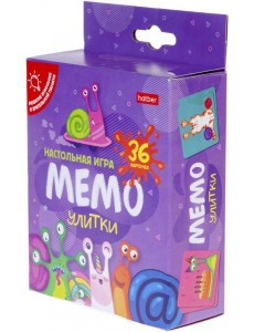 Игра настол.МЕМО Улитки (36карт),36ИнМ_26160 Игра настол.МЕМО Улитки (36карт),36ИнМ_26160