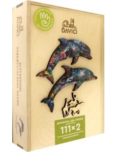 Пазл "Дельфины. Два океана" 222 дет. Пазл "Дельфины. Два океана" 222 дет.