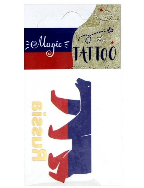 Татуировка временная Медведь мал.76899