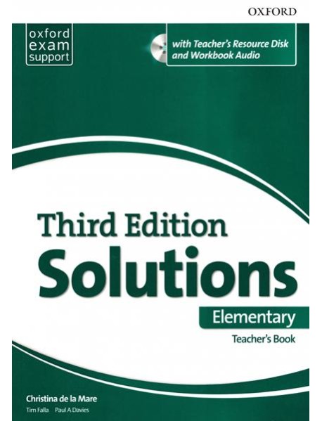 Solutions. Elementary. Essentials Teacher's Book and Resource Disc Pack