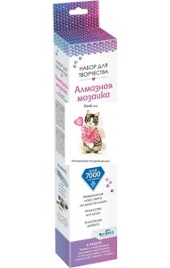 Алмазные узоры. Искреннее поздравление 30*40,06099