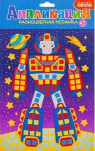 Разноцветная мозаика. 4153 Робот
