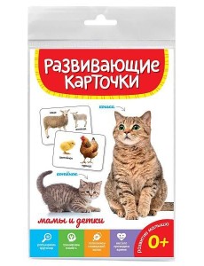 РАЗВИВАЮЩИЕ КАРТОЧКИ. МАМЫ И ДЕТКИ