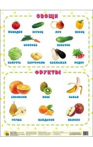 ШПАРГАЛКИ ДЛЯ МАЛЫШЕЙ. ОВОЩИ И ФРУКТЫ