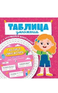 ТАБЛИЦА УМНОЖЕНИЯ с крутящейся шпаргалкой. ДЛЯ ДЕВОЧЕК