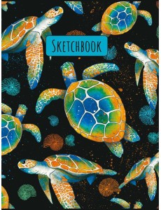 СКЕТЧБУК А5. ЧЕРЕПАХИ (выб.лак) СКЕТЧБУК А5. ЧЕРЕПАХИ (выб.лак)