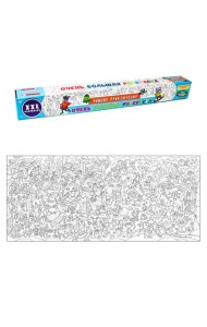 ОЧЕНЬ БОЛЬШАЯ РАСКРАСКА. ЗИМНИЕ ПРИКЛЮЧЕНИЯ