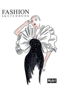 My Art. Fashion СКЕТЧБУК на гребне. Дива