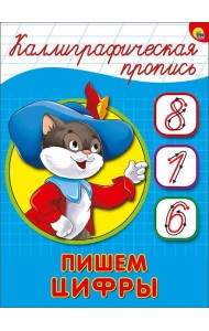 КАЛЛИГРАФИЧЕСКАЯ ПРОПИСЬ А5. ПИШЕМ ЦИФРЫ