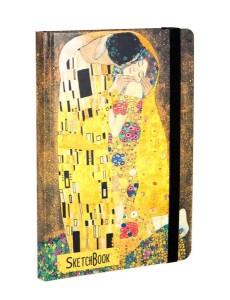 СКЕТЧБУК А5. Густав Климт. ПОЦЕЛУЙ (выб.лак) СКЕТЧБУК А5. Густав Климт. ПОЦЕЛУЙ (выб.лак)