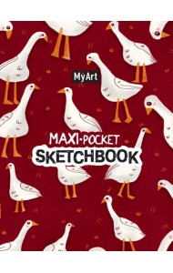 MyArt. Maxi Pocket СКЕТЧБУК. Гусики