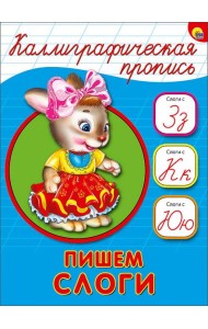 КАЛЛИГРАФИЧЕСКАЯ ПРОПИСЬ А5. ПИШЕМ СЛОГИ