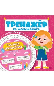 ТРЕНАЖЁР ПО МАТЕМАТИКЕ С КРУТЯЩЕЙСЯ ШПАРГАЛКОЙ. ДЛЯ ДЕВОЧЕК