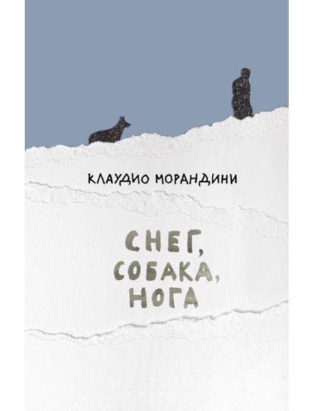 Снег, собака, нога