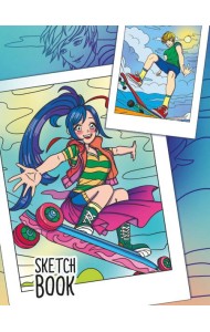 СКЕТЧБУК А5. АНИМЕ. АКТИВНЫЙ ВЫХОДНОЙ