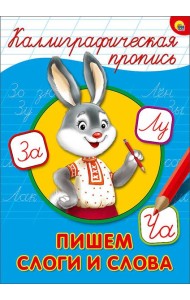 КАЛЛИГРАФИЧЕСКАЯ ПРОПИСЬ А4. ПИШЕМ СЛОГИ И СЛОВА