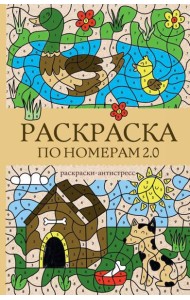 Раскраска по номерам 2.0. Раскраска антистресс