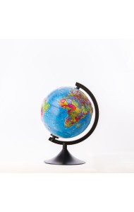 Глобен/Глобус Земли политический рельефный. Диаметр 210мм