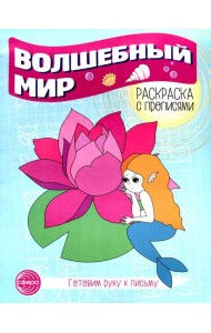 Волшебный мир. Раскраска с прописями. Готовим руку к письму