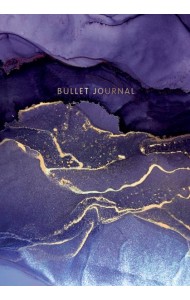 Блокнот в точку: Bullet Journal (мраморный, 160 c., с наклейками)