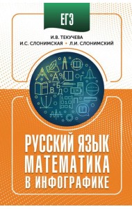 ЕГЭ: русский язык: математика: в инфографике