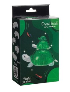 3D-головоломка Crystal Puzzle "Три черепашки"