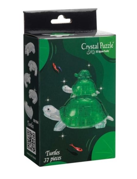 3D-головоломка Crystal Puzzle "Три черепашки"